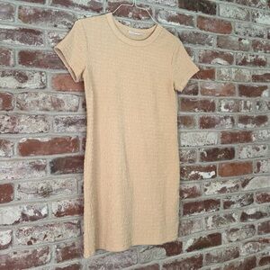 Bodycon Nude Mini Dress